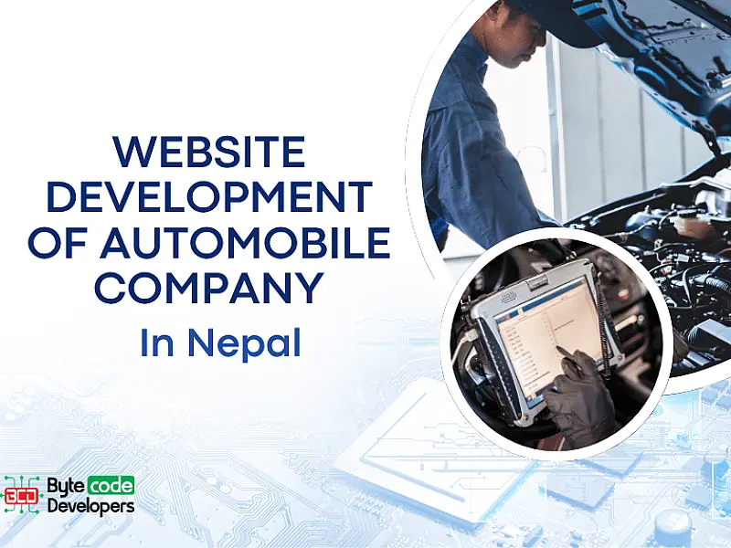 Website Development of Automobile Company in Nepal