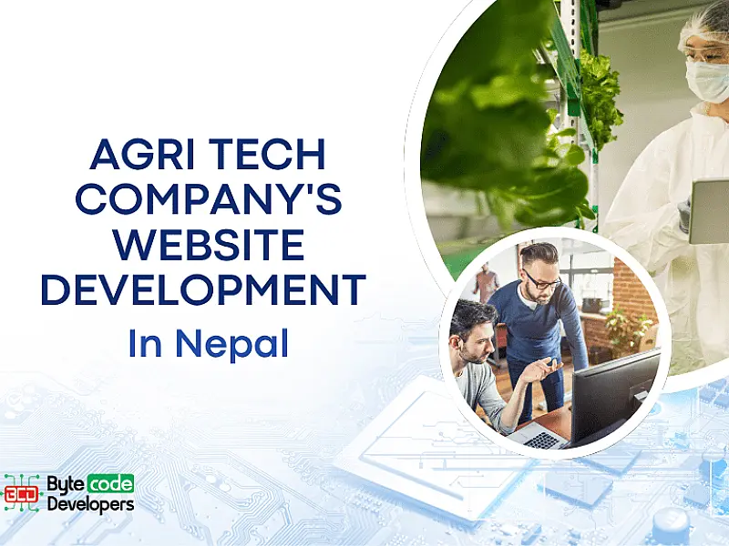 Agri Tech Company's Website Development in Nepal