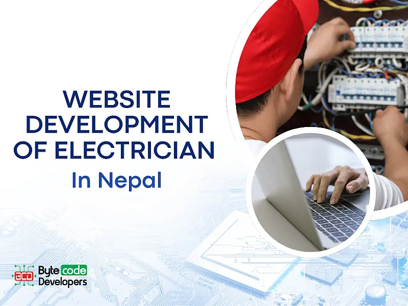 Website Development of Electrician in Nepal