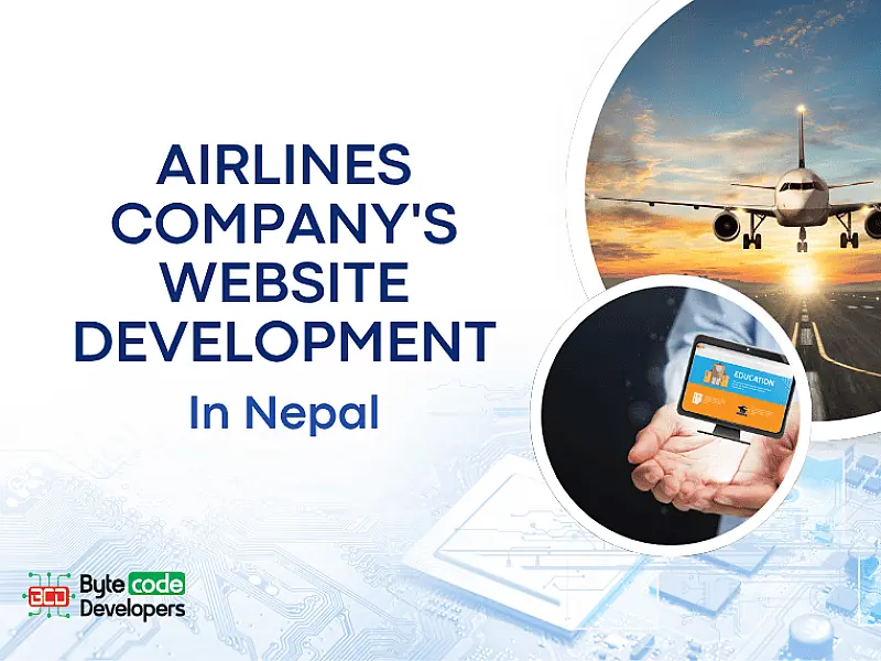 Airlines Company Website Development in Nepal