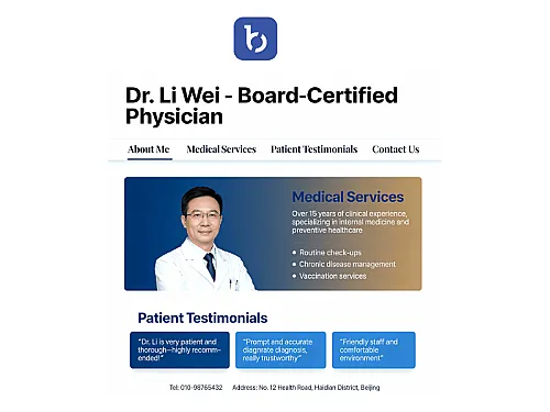 From Clinic to Clicks: Why Doctors Need a Professional Website in 2026