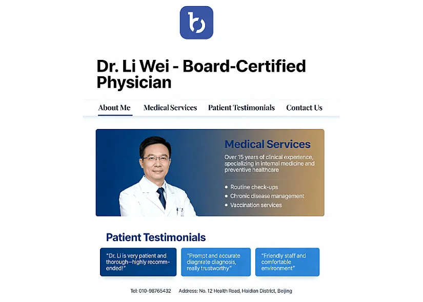 From Clinic to Clicks: Why Doctors Need a Professional Website in 2026