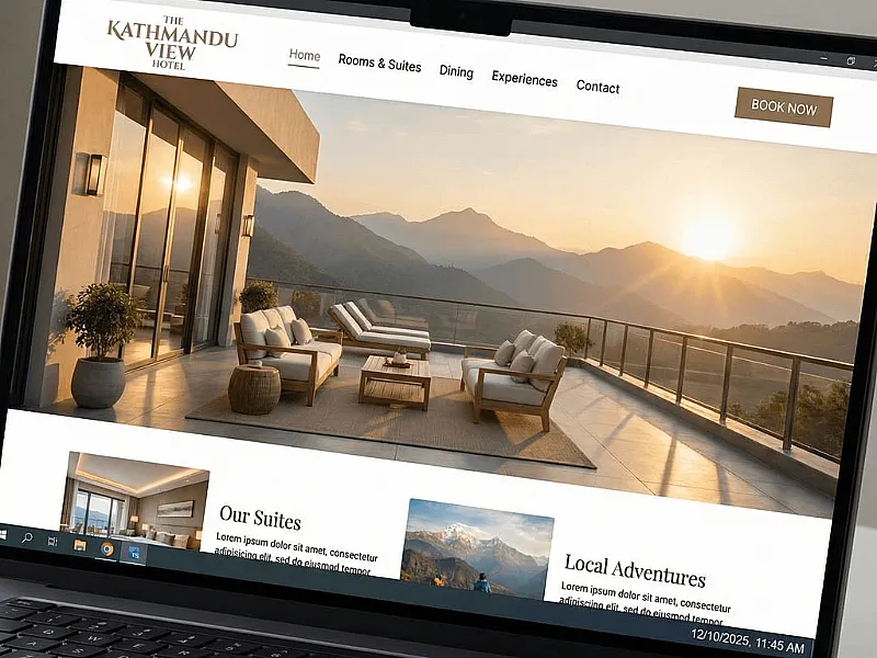 Hotel Website Development in Nepal 2026: Why Your Property Needs a High-Converting Digital Front Desk
