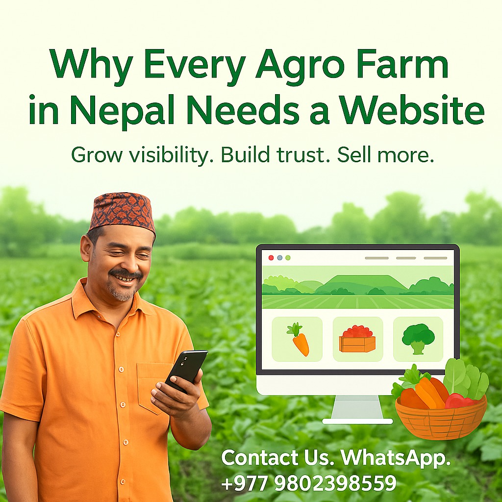 Agro Farm Website Development in nepal